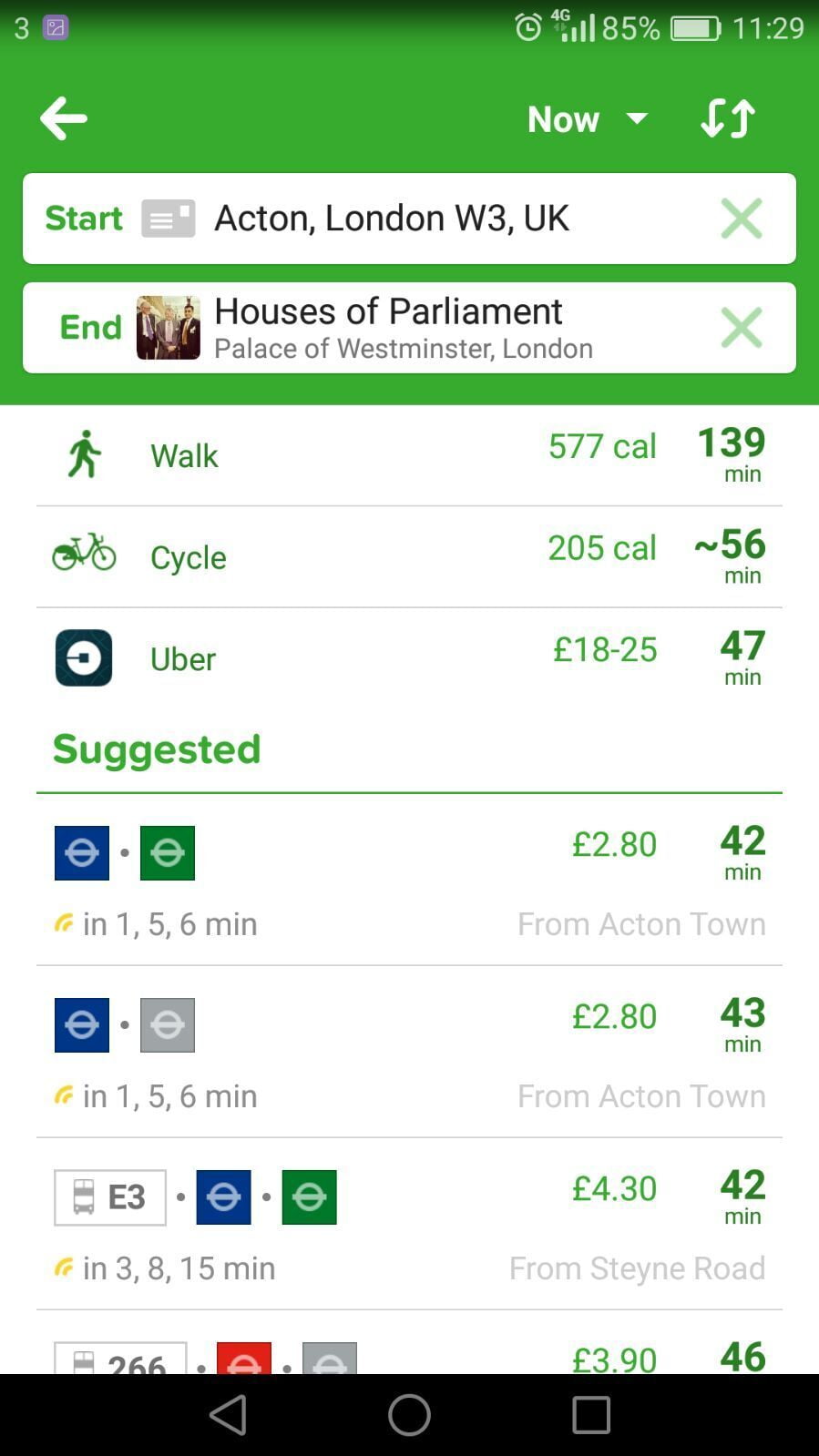 City Mapper App, Host Family Stay