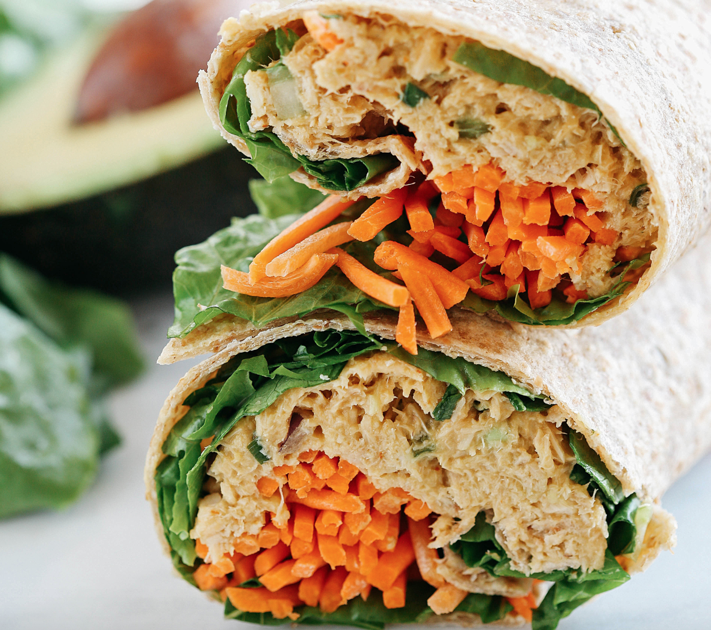 Spicy Tuna & Avocado Wrap | Host Family Stay