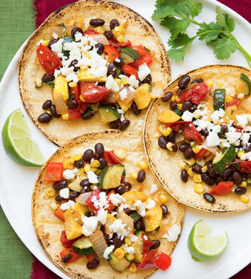 Vegetarian Tacos with Black Beans | Host Family Stay
